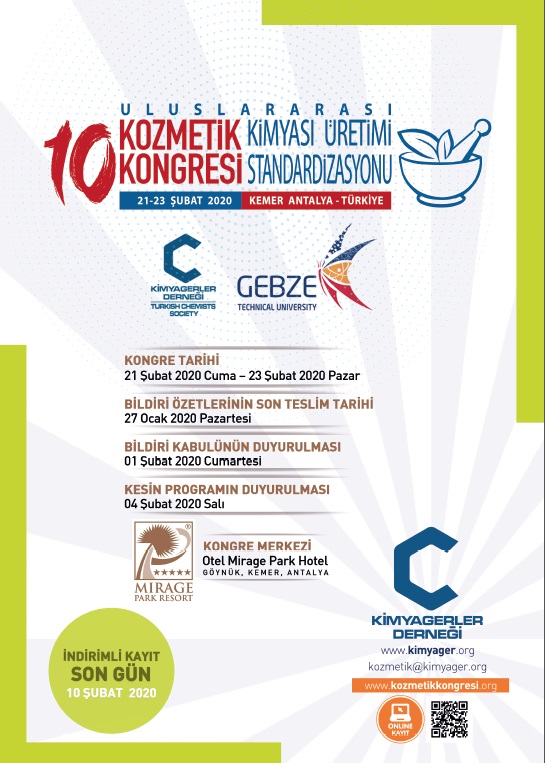 10’ncu Kozmetik Kongresi