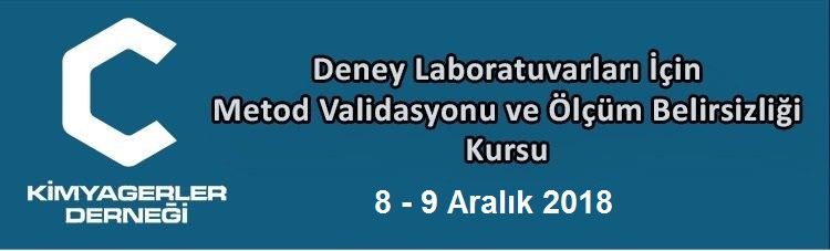 İstanbul’da Deney Laboratuvarları İçin Metod Validasyonu Ve Ölçüm Belirsizliği Kursu